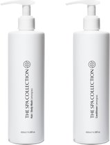 The Spa Collection Lemongrass - Hair/Body Wash + Conditioner - Milde formulering - 400 ml - Pompfles - Set van 2 stuks