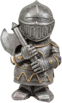 Decoratief beeld ridder - Bewaker - Tuinbeeld - Buiten en binnen - Wachter - Zwaard