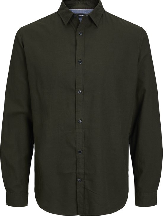 JACK&JONES JJEGINGHAM TWILL SHIRT L/S NOOS Heren Overhemd - Maat XL