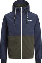 JACK&JONES JJERUSH HOOD BOMBER NOOS Heren Bomberjack - Maat L