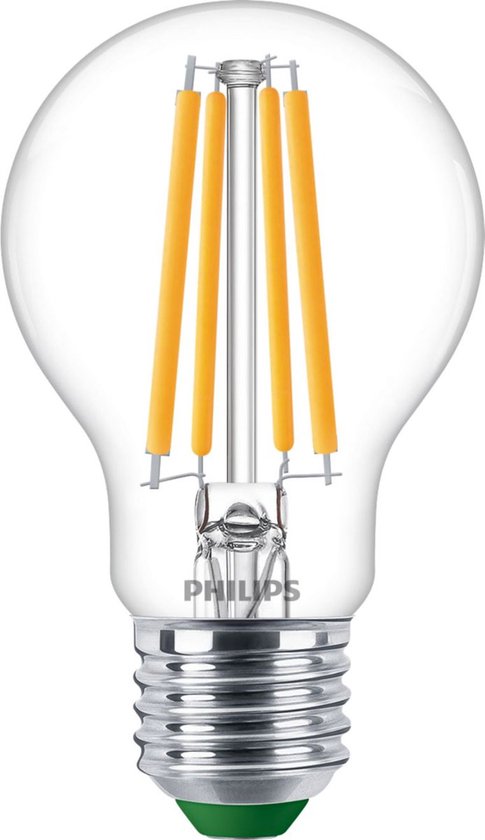 Philips MASTER LEDbulb Ultra Efficient E27 Peer Helder 4W 840lm - 827 Zeer Warm Wit | Vervangt 60W
