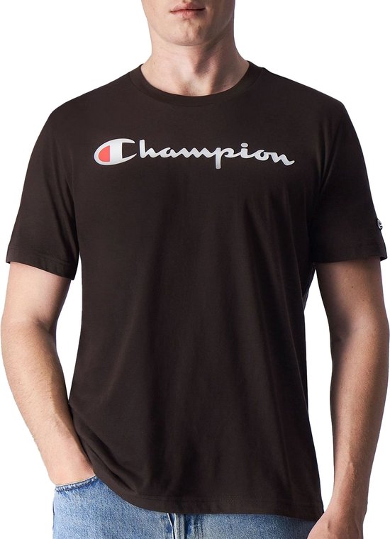 Champion Embroidered Script Logo T-shirt Mannen