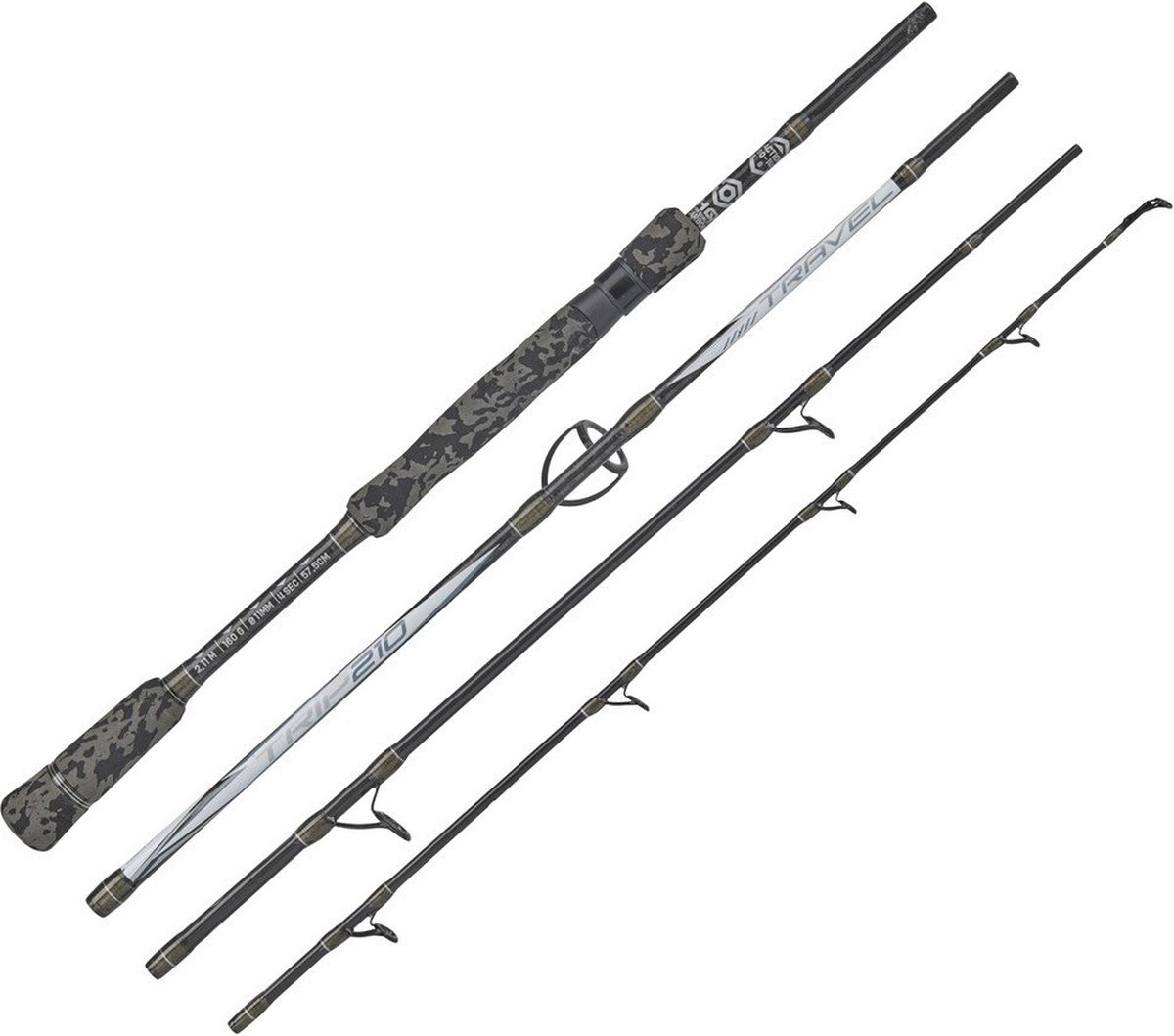 Kali Kunnan Trip Bodemvissen Hengel Grijs 2.11 m / 60-140 g