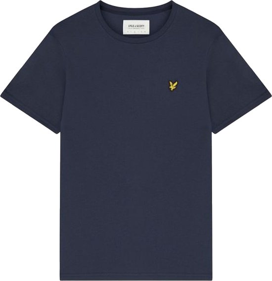 Lyle and Scott - T-shirt Navy - Heren - Maat XL - Modern-fit