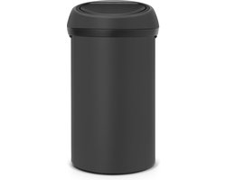 Brabantia Touch Bin Prullenbak - 60 liter - Mineral Infinite Grey