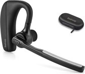 Beshoop Bluetooth-headset V5.0, 10 uur gesprekstijd Draadloze Bluetooth-headset met ruisonderdrukkingsmicrofoon voor iPhone Samsung HUAWEI SONY XIAOMI IPAD PC