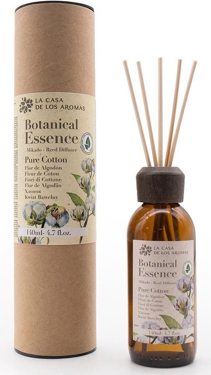 Botanical Essence Geurstokjes Fresh Cotton 140ml
