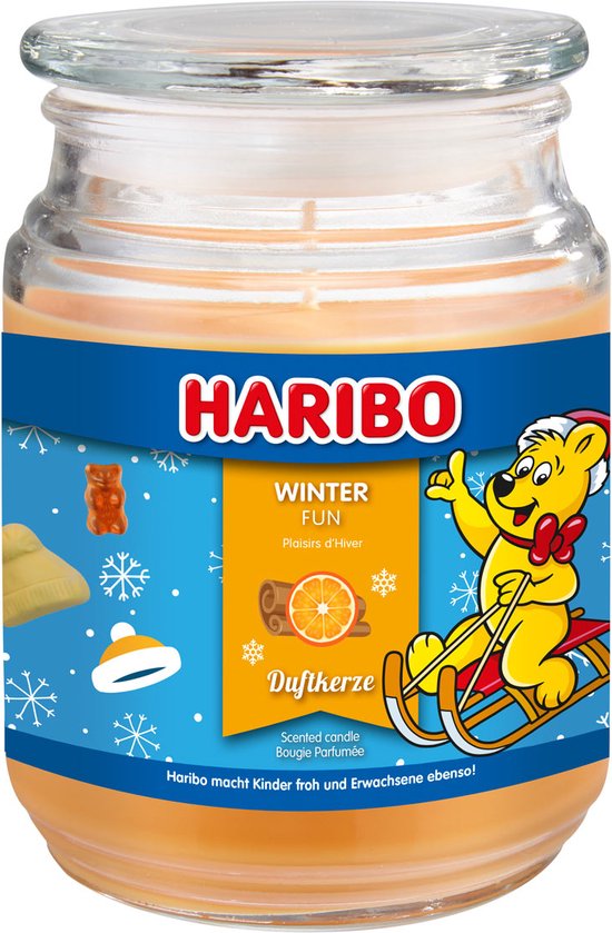 Winter Fun kaars (510g) - Haribo