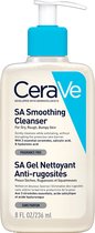 CeraVe - SA Smoothing Cleanser - Reinigingsgel - droge tot ruwe huid - 236 ml - SA Anti-Ruwe Huid Reiniger