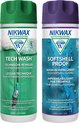 2-Pack Tech Wash / Softshell Proof, reiniging en impregneer voor softshell 300ml