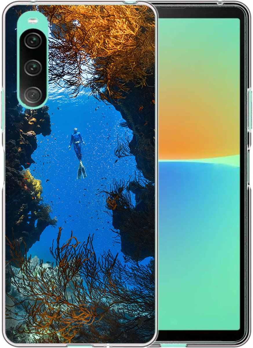 Back Cover voor TPU Back Cover Hoesje Maken voor de Sony Xperia 10 V
