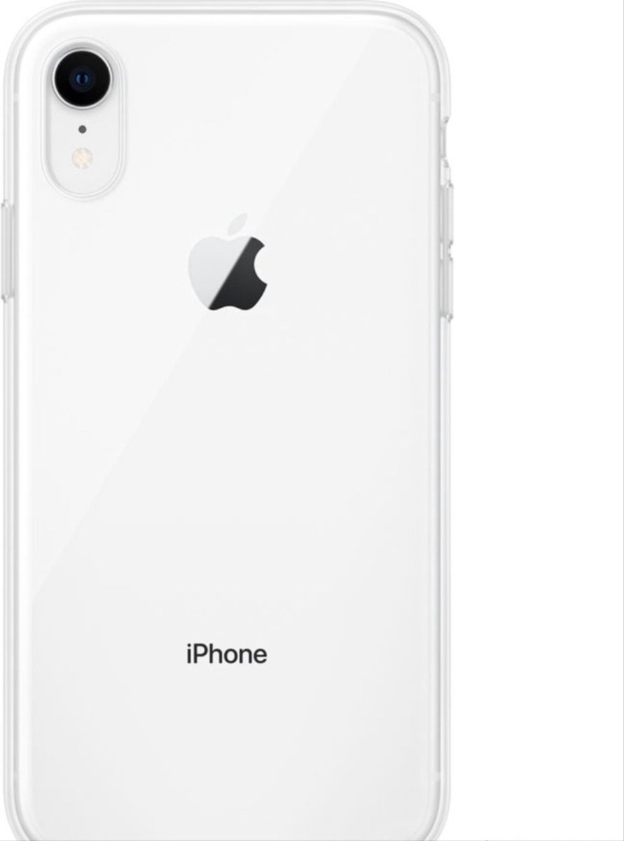 CHPN -Telefoonhoes - Telefooncover - Geschikt voor de Apple iPhone XR - iPhonehoesje - Transparant - Smartphone hoesje - Doorzichtig hoesje