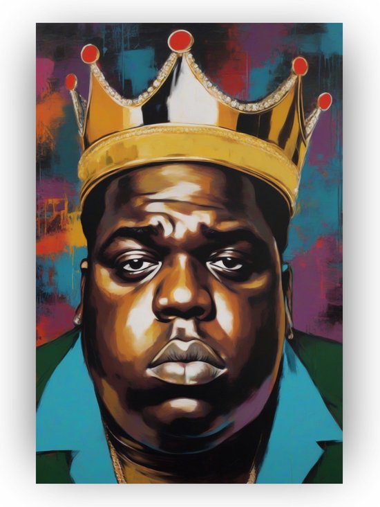 Biggie Poster Rapper Notorious BIG poster - Poster Notorious BIG - Biggie smalls - Rap ...