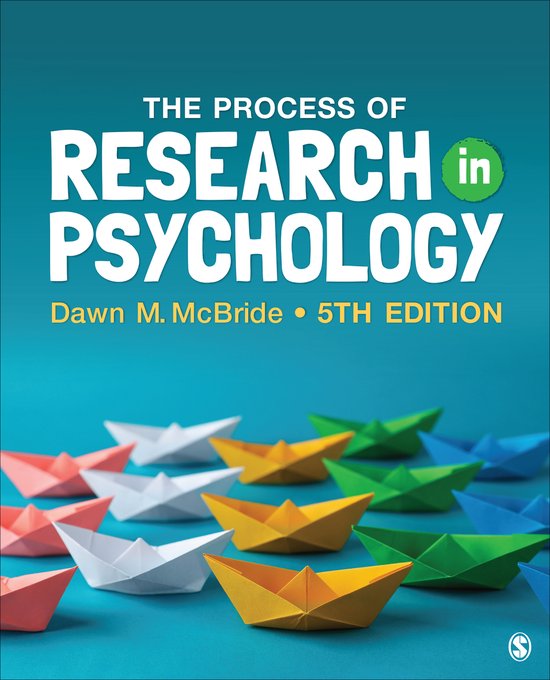 The Process of Research in Psychology - cover