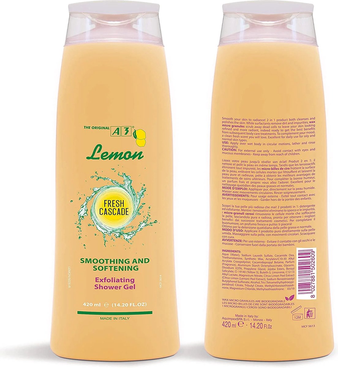 Goedkoopste A3 Lemon Exfoliating Shower Gel