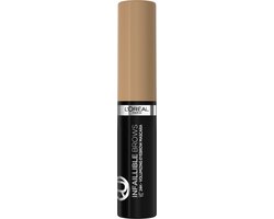 Foto: L or al paris infaillible up to 24h brow mascara langhoudende wenkbrauwmascara natuurlijk vegan 7 0 blonde 5ml