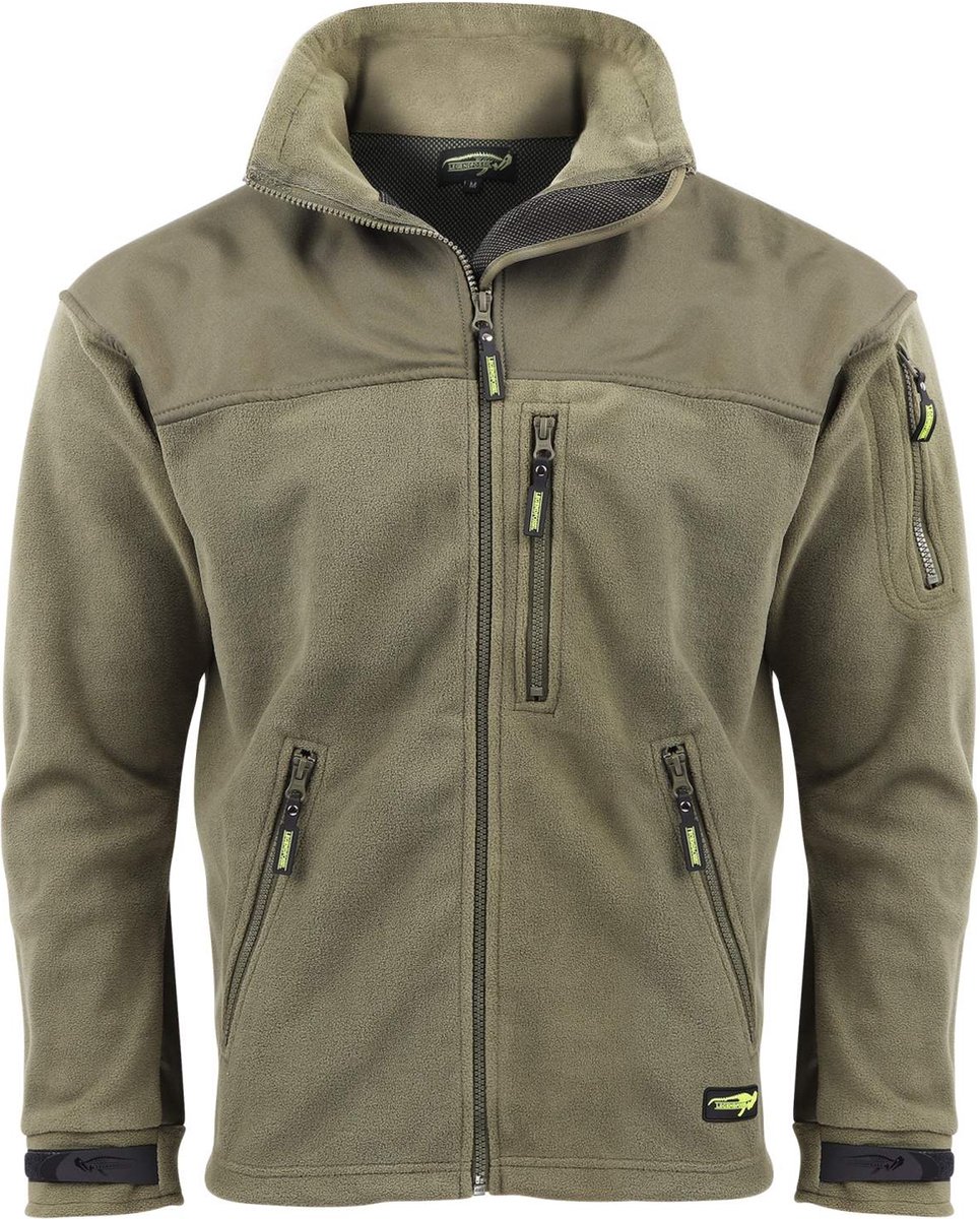 Legendfossil - Fleecejack Tromsö - Waterafstotend - Anti Pilling - Olive Green - M