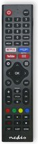 Télécommande de remplacement - Convient pour : Hi- Sense - Préprogrammé - 1 appareil - Bouton Amazon Prime / Disney + / Bouton Netflix / Bouton Rakuten TV - Infrarouge - Zwart