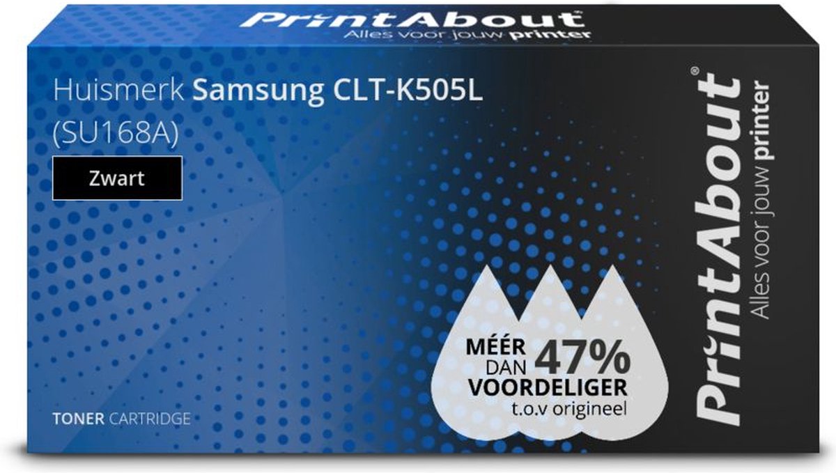 PrintAbout - Alternatief voor de Samsung CLT-K505L / zwart