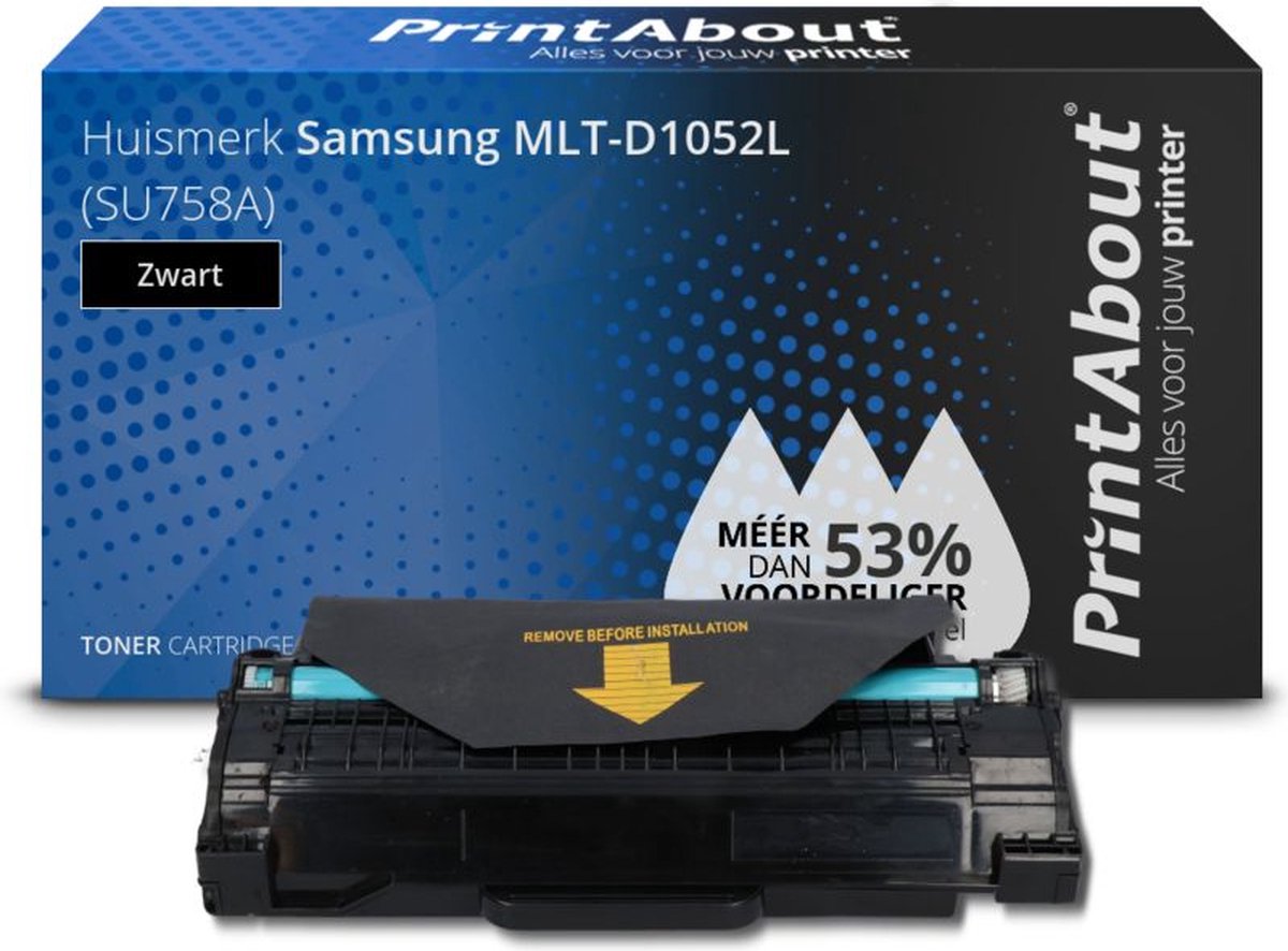 PrintAbout MLT-D1052L toner zwart compatible voor Samsung