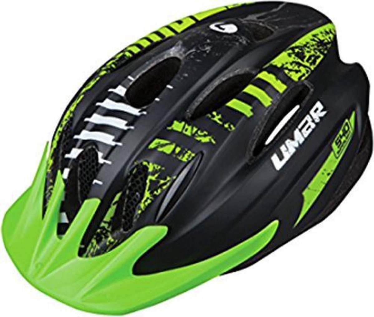Limar - 540 Fietshelm - Matt black green - M (57-62 cm)