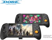 Dobe - Controller grip voor Nintendo Switch Oled - TNS-1125 - Zwart - Ook geschikt voor standaard Nintendo Switch model