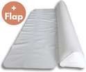 Thuiser Opblaasbare Bedrand met Flap – 120CM – Bedhekjes – Uitvalbescherming – Bedrail – Kinderen – Peuter – Baby – Safety – Bedbeveiliging Beschermer