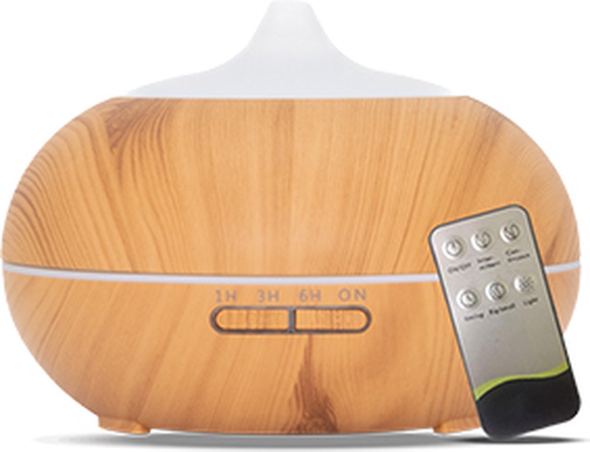 Goedkoopste Mandala Bruin - Aroma Diffuser - 500 ml - LED