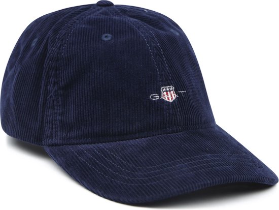 Gant Cap Corduroy Navy - Femme & Homme