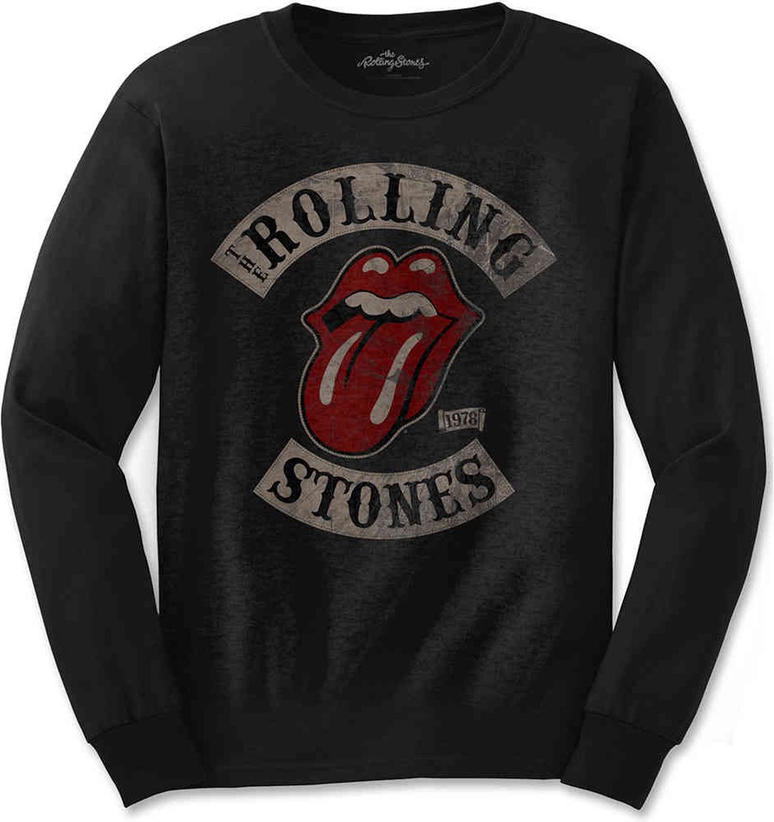 The Rolling Stones - Tour '78 Longsleeve shirt - S - Zwart