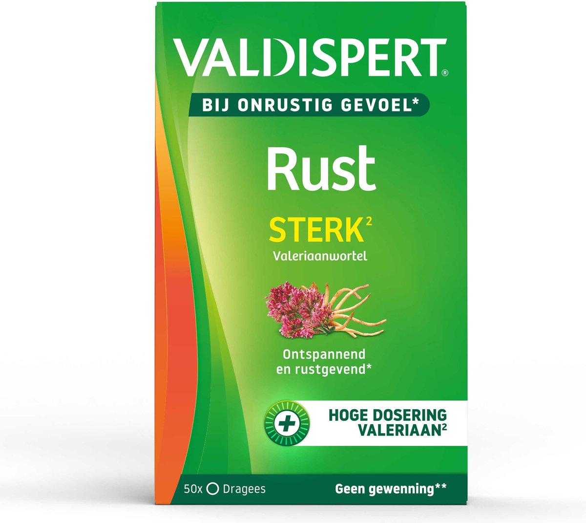 Valdispert Rust Sterk - Natuurlijk voedingssupplement met Valeriaanwortelextract voor rust & ontspanning* - 50 tabletten op Prijzenvolger.com