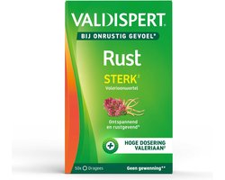 Valdispert Rust Sterk - Natuurlijk voedingssupplement met Valeriaanwortelextract voor rust & ontspanning* - 50 tabletten