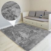 hoogpolig tapijt, pluizig tapijt - voor woonkamer of slaapkamer, moderne designer loper, wasbaar, eenkleurig, voor binnen en buiten., 160 x 230 cm