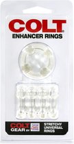 Colt Enhancer Rings Clear - Cockring - Transparant - Ø 40 mm
