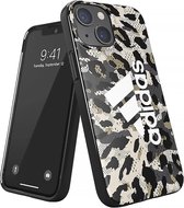 Bescherming adidas SP Snap Case Leopard FW21 for iPhone 13 mini beige