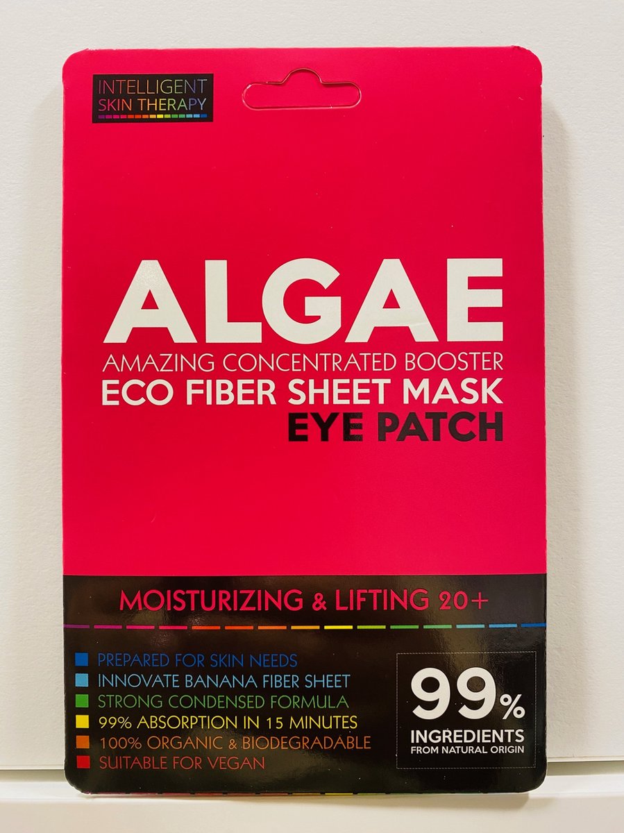 Intelligent Skin Therapy Algae Eco fiber sheet eyepads set van 3 paar