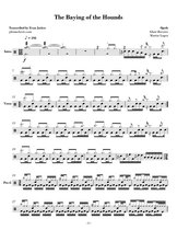 Drum Sheet Music: Opeth - Opeth - The Baying of the Hounds