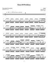 Drum Sheet Music: Opeth - Opeth - Ghost of Perdition