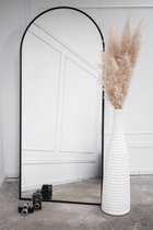 Staande Spiegel - Spiegel - Ovale Spiegel - Muurspiegel 180X80 - Zwart