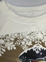 Livano Kersttrui - Dames - Foute Kersttrui - Christmas Sweater - Kerst Sweater - Christmas Jumper - Pyjama - Pullover - Sneeuwpop - Groen - Maat S