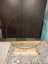 DEFLECTO Pupitre de table avec anneaux amovibles - Dimensions : L50 x H115  x P35 cm transparent