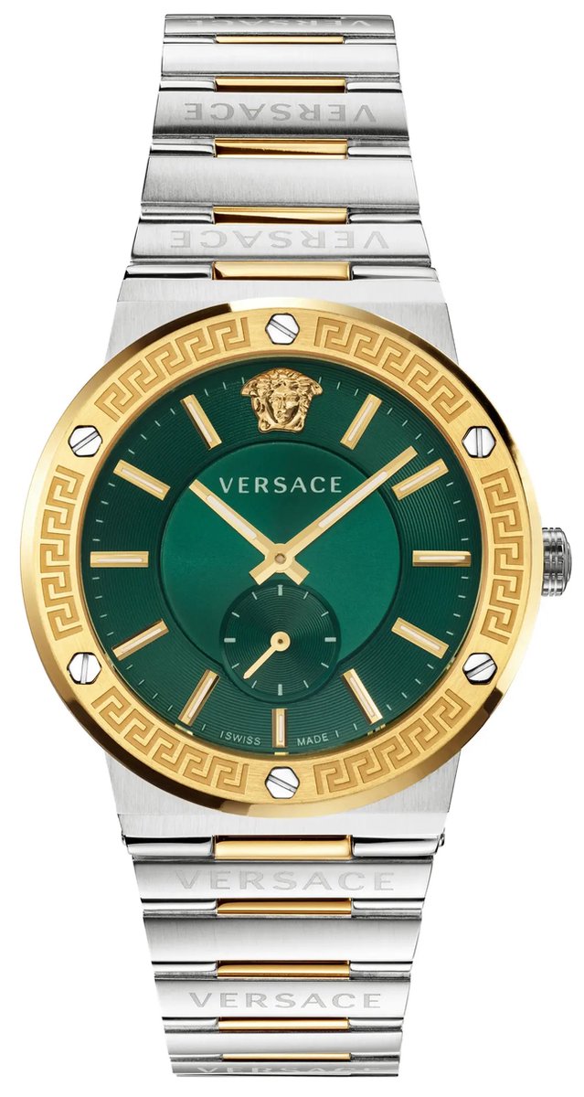 Versace - VEVI00420 - Polshorloge - Unisex - Kwarts - Greca Logo