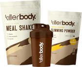 Killerbody Afval Starterspakket - Maaltijdshake & Fatburner - Vanilla & Tropical - 1200 gr