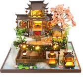 Hongda DIY Miniature Houses - Kit de construction de maquettes - Modélisme en bois - Pour Adultes (14+) - Maison de poupée - DIY - (Fairyland)