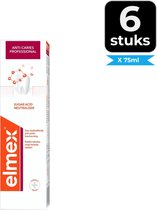Elmex Dentifrice Anti-Caries Professionnel 75 ml - Pack économique 6 pièces