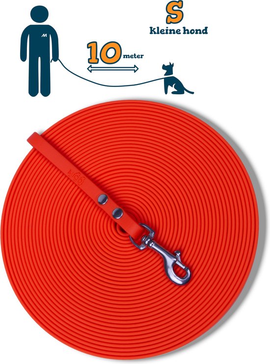 Biothane 3-meter politielijn - de Moderne hond