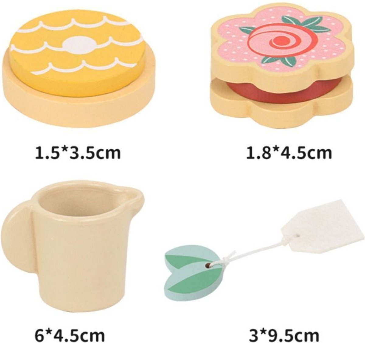 Houten theepot houten kopje - speelgoed kopen? | Korting tot 44