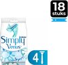 Gillette Simply Venus2 Wegwerpscheermesjes Vrouwen - 4 Stuks - Voordeelverpakking 18 stuks