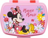 Boîte à lunch Minnie Mouse -Fleurs - Boîte à pain