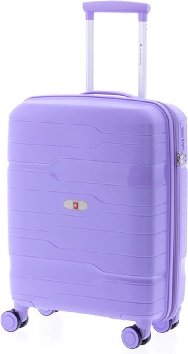 Gladiator Boxing S Handbagage Koffer - Exp - 55 cm - TSA slot - Lila